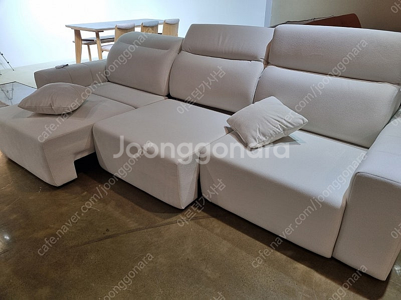 아르던가구 기능성패브릭 슬라이딩소파4인 (매장전시품)판매--3