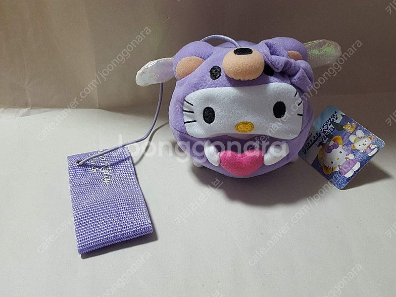 헬로키티 북해도 지역한정 고전 라벤더 키티 인형+고전 ...--1
