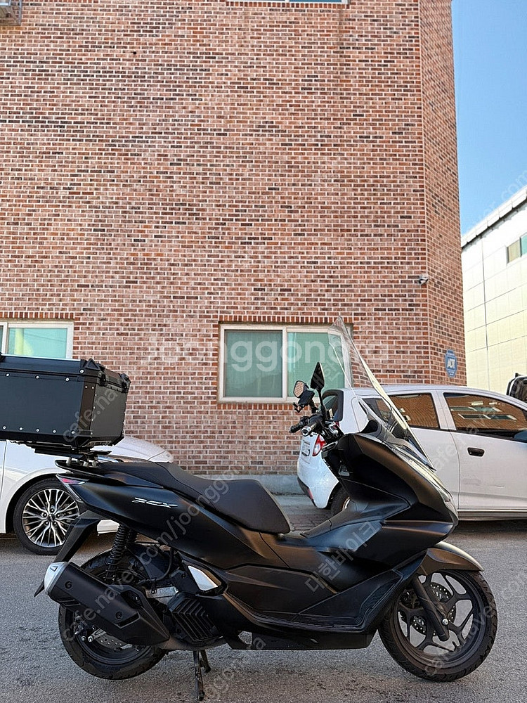 [신차보증]혼다 PCX125 ABS 23년형 4천KM 배달대행세팅 판매합니다~!--4