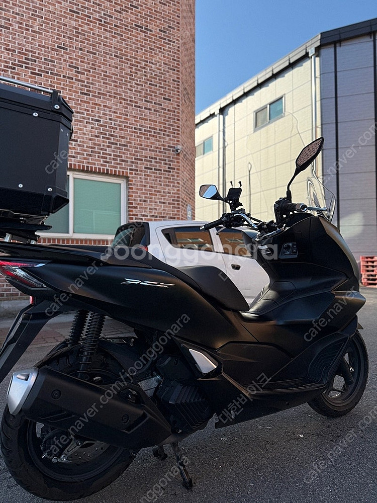 [신차보증]혼다 PCX125 ABS 23년형 4천KM 배달대행세팅 판매합니다~!--5