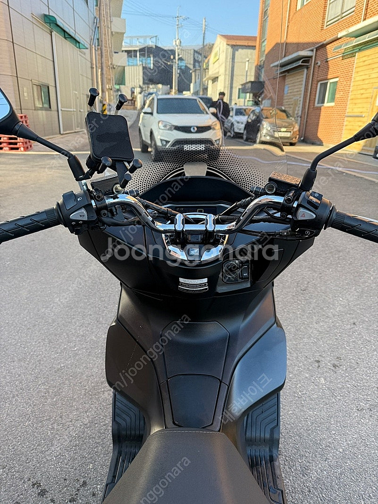 [신차보증]혼다 PCX125 ABS 23년형 4천KM 배달대행세팅 판매합니다~!--8