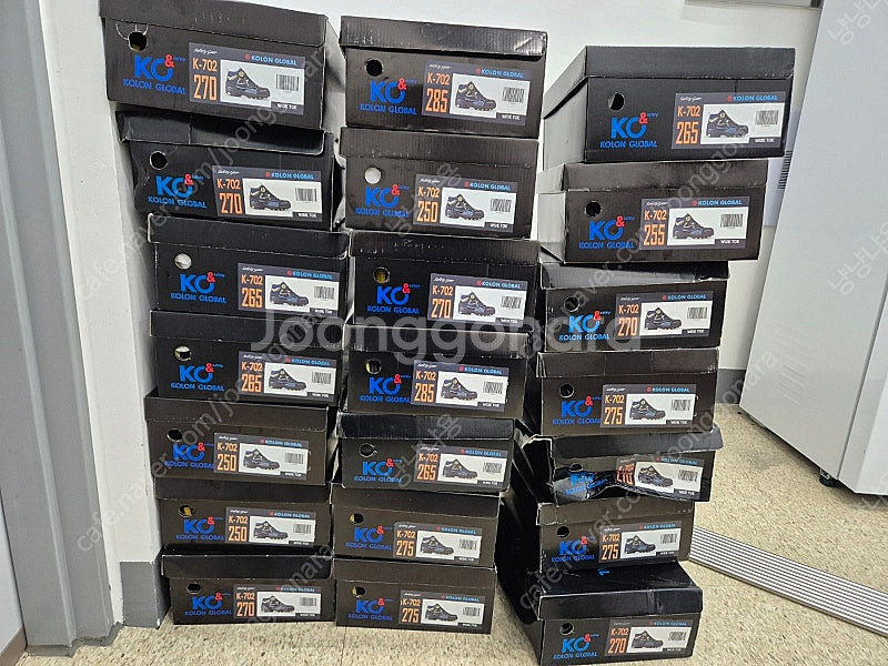 코오롱 k-702 안전화 판매합니다--4