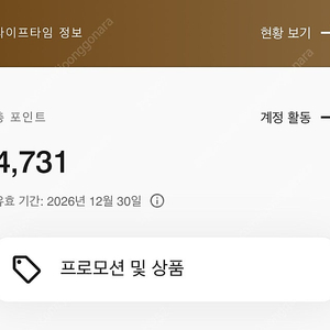 메리어트 포인트 4,000point