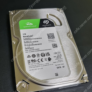 씨게이트 바라쿠다 1TB 데스크탑용 HDD 택포