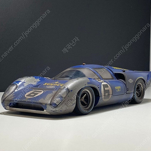 1:18 gmp lola t70 #6 weathered 다이캐스트 모형 롤라 웨더링