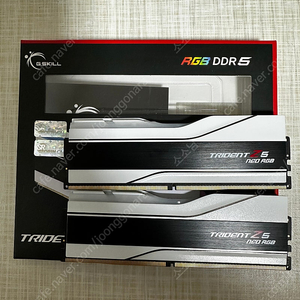 G.SKILL DDR5-6000 CL28 TRIDENT Z5 NEO RGB J 화이트 팝니다.