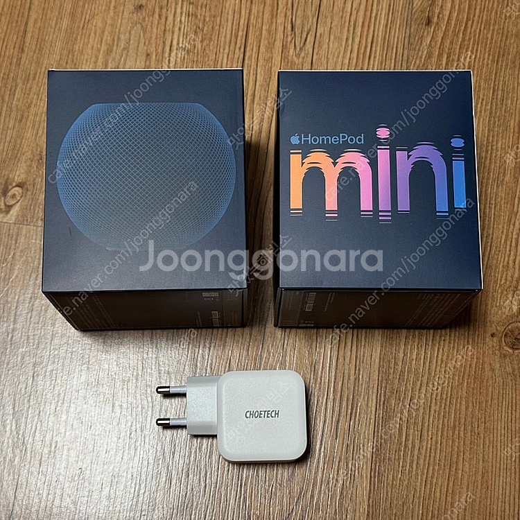 애플 홈팟 미니 스테레오 구성 네이비 색상 판매합니다--0