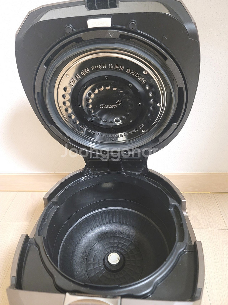 쿠첸 10인용 IH방식 분리형 풀스텐커버 말하는밥솥 CJH PA1040iC (8만원)--2