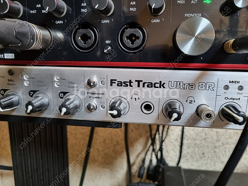 fasttrack ultra 8r 오디오인터페이스 서울...--1