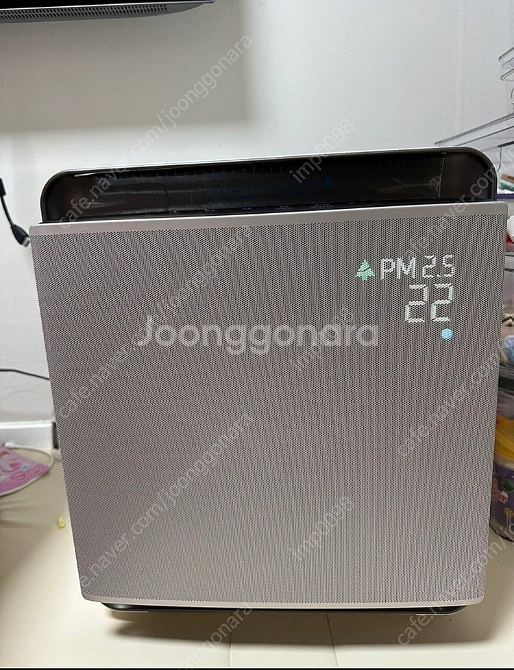 삼성 큐브 공기청정기 팝니다--0