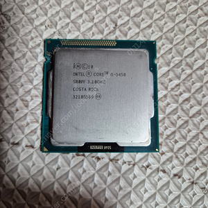 CPU Intel i5 3450 판매합니다