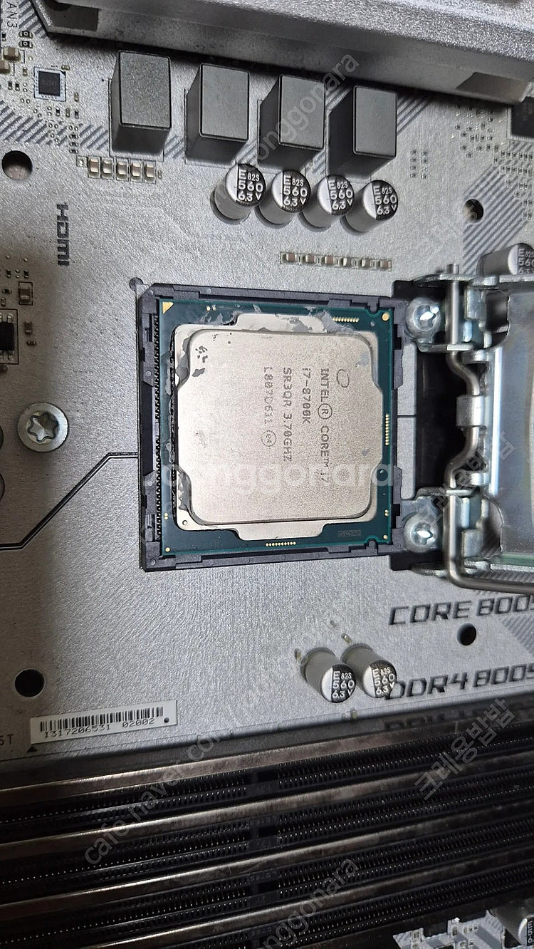 i7 8700k gtx 1060 본체 팝니다--0