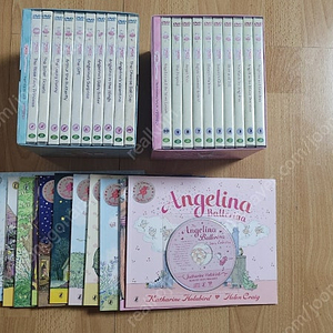 안젤리나 발레리나 DVD1,2집 + 책 11권(CD포함)