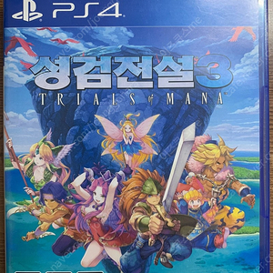 [PS4 중고]성검전설3 트라이얼오브마나(택배비포함)