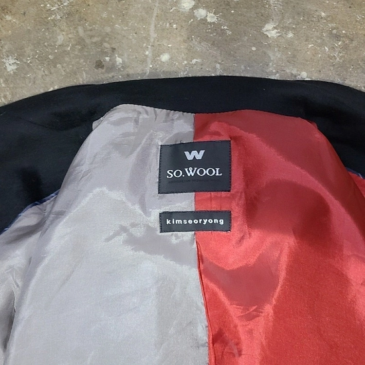 90) 김서룡 x so wool 캐시미어 코트 시스템 타임 한섬 산드로 이미지
