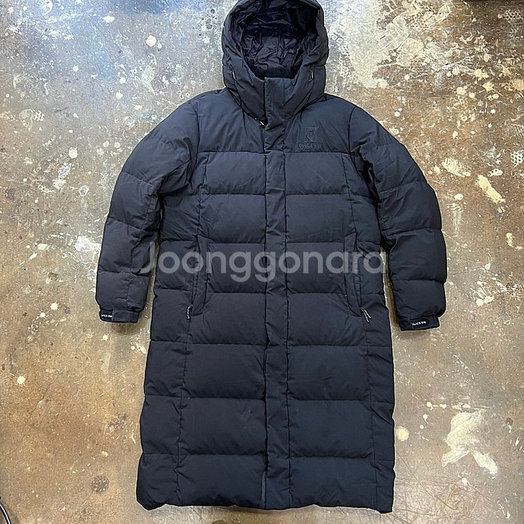100) 블랙야크 구스다운 롱패딩 점퍼 벤치파카 노스페이스 아이더 네파--1