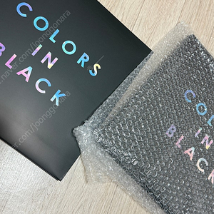 넬 COLORS IN BLACK LP (미개봉)