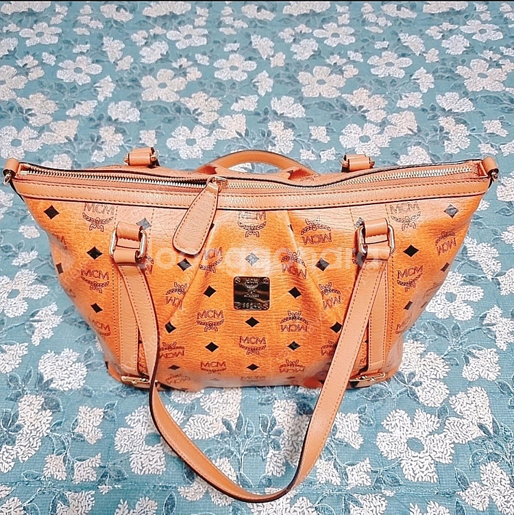 정품 MCM 쇼퍼백 (mwp0avi18co001)--5