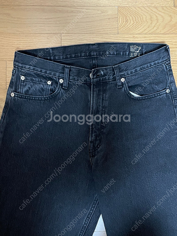 [2]오어슬로우 101 대드핏 블랙--0