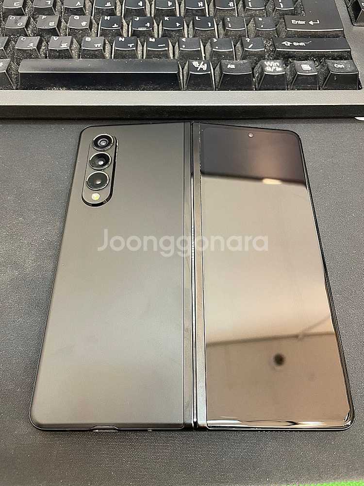 갤럭시Z폴드3 블랙 512GB 무잔상 가성비좋은 중고1...--0