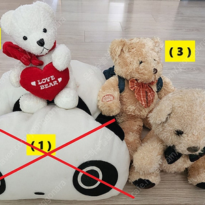 LOVE BEAR & 다레판다 (타래팬더) & 캐릭터 곰인형 판매합니다.