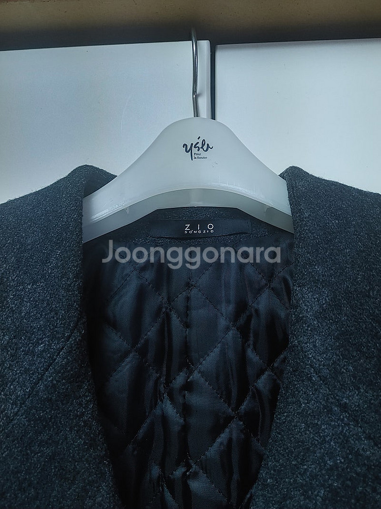 송지오겨울 롱코트 여성롱코트 모직코트 겨울모직코트 롱패...--3