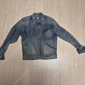 rrl denim zip front jacket 91B