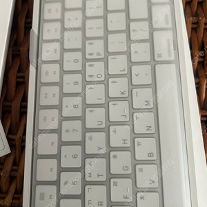 Apple 정품 매직 키보드 WITH NUMERIC KEYPAD