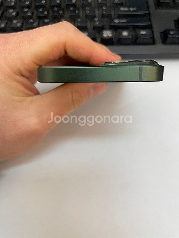 아이폰13미니 그린 256GB 가성비좋은중고33만팝니다...--3