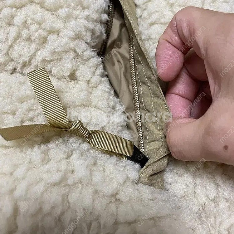 [ M ] 노스페이스 쉐르파 눕시 패딩 자켓 샌드--6