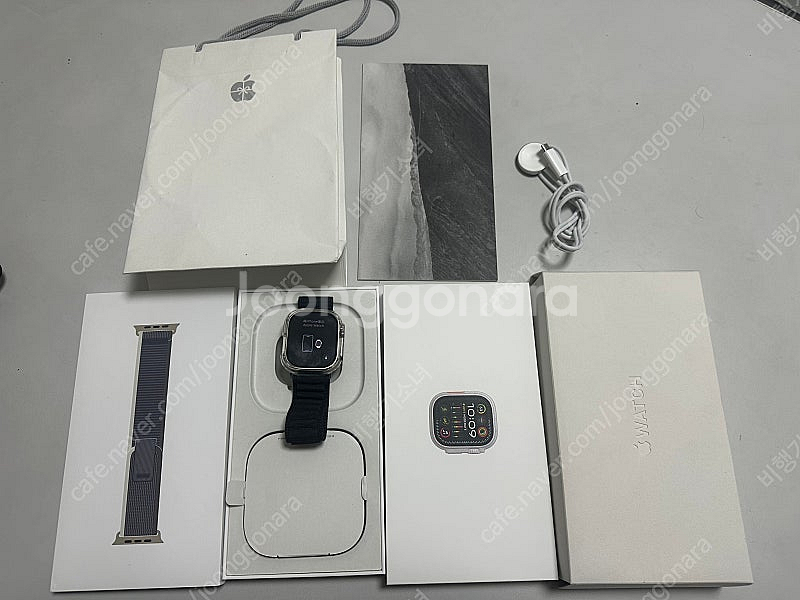 애플워치 울트라2 49mm 티타늄 셀룰러 판매합니다.--0