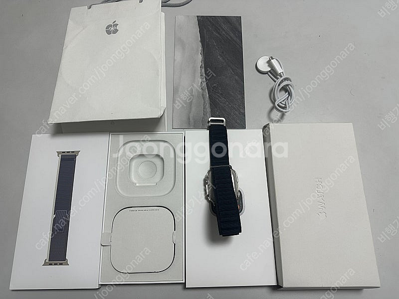 애플워치 울트라2 49mm 티타늄 셀룰러 판매합니다.--1