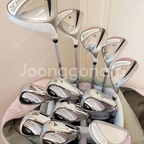 PRGR 민트급 + 여성용 골프채 풀세트--1
