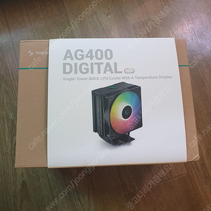 딥쿨 쿨러 AG400 디지털 ARGB 택포