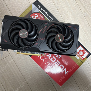 SAPPIRE Radeon 라데온 RX 7600 PULSE OC D6 8GB