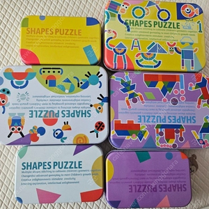 SHAPES PUZZLE 쉐이프퍼즐 3개