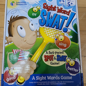 러닝리소스 사이트워드 sight word swat (파리채게임)/새상품