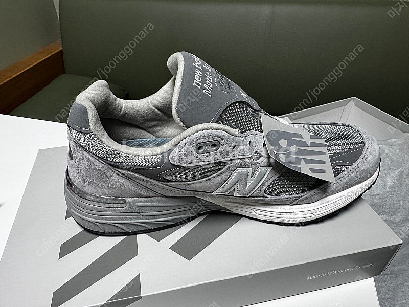 [국내정품] 뉴발란스 993 그레이 메이드 인 USA 그레이 D스탠다드--5
