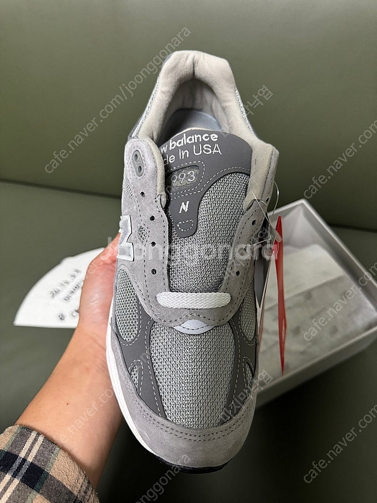 [국내정품] 뉴발란스 993 그레이 메이드 인 USA 그레이 D스탠다드--6