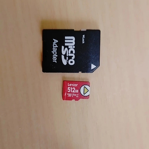 렉사 마이크로 sd카드 512gb 팝니다.