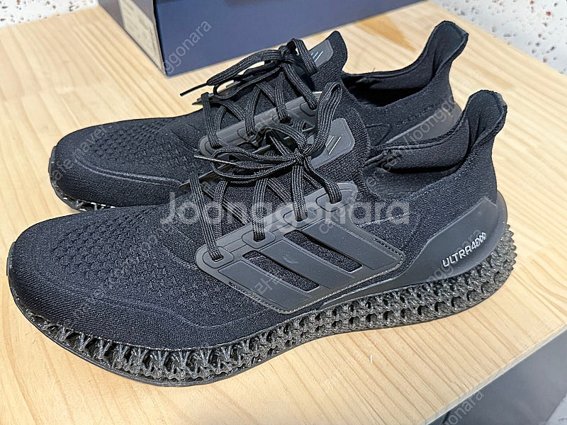 아디다스/ 울트라부스트 4D / 블랙 / 300사이즈 / 새제품--0