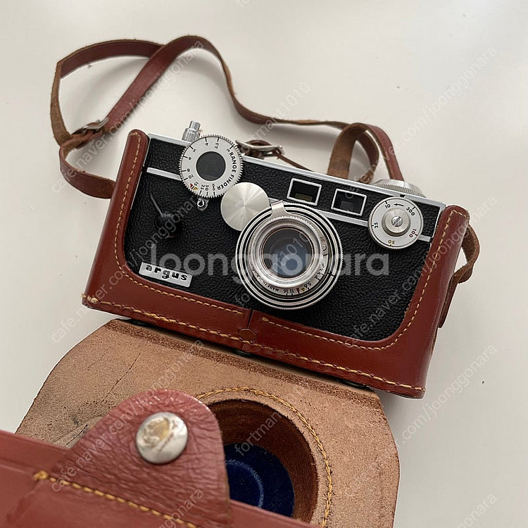 Argus C3 캐롤 필름카메라--0