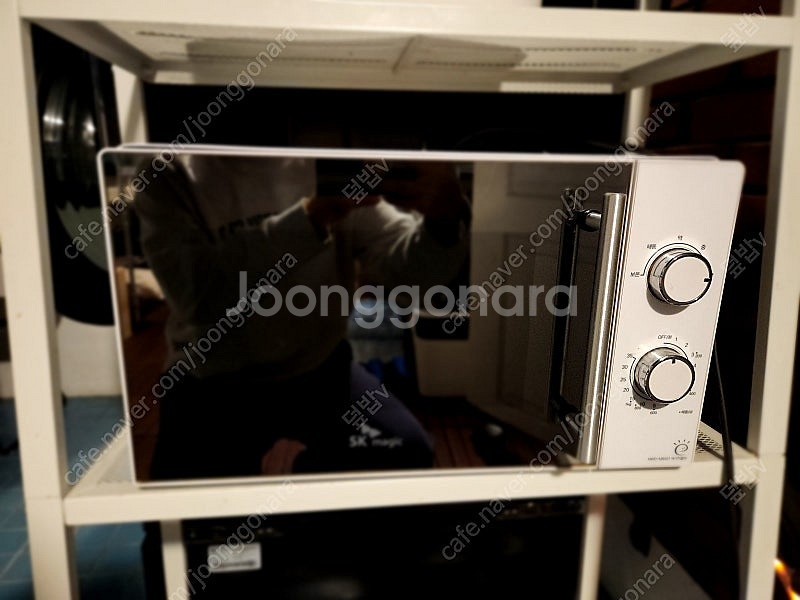SK매직 전자레인지 화이트미러 (5만원 - 직거래 종로...--0