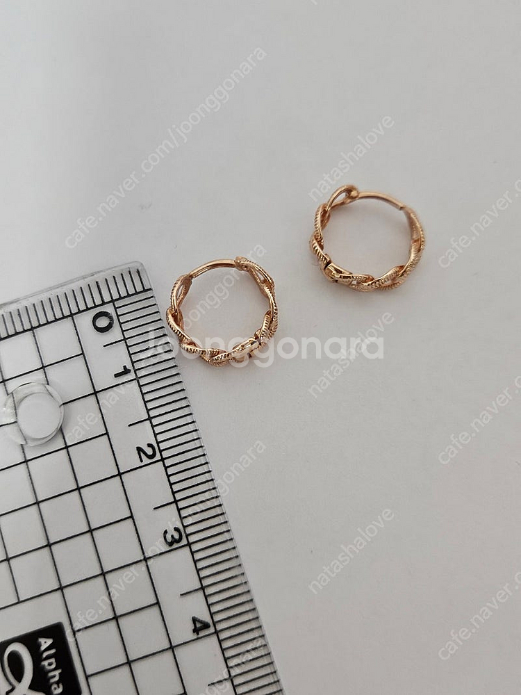 14k 귀걸이--1