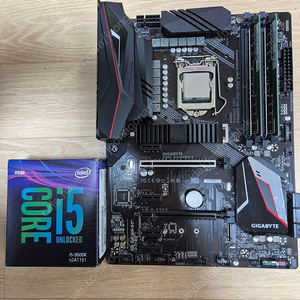 i5 9600k z390 ddr4 16g nvme 256g 세트 팝니다