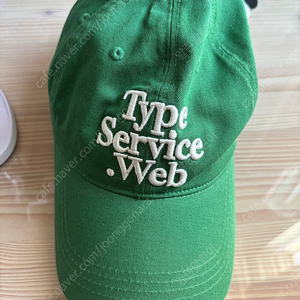 타입서비스 Web Cap [Green] (반값택포)