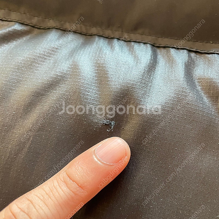 정품)노스페이스 눕시 700 패딩조끼 100(L)--3