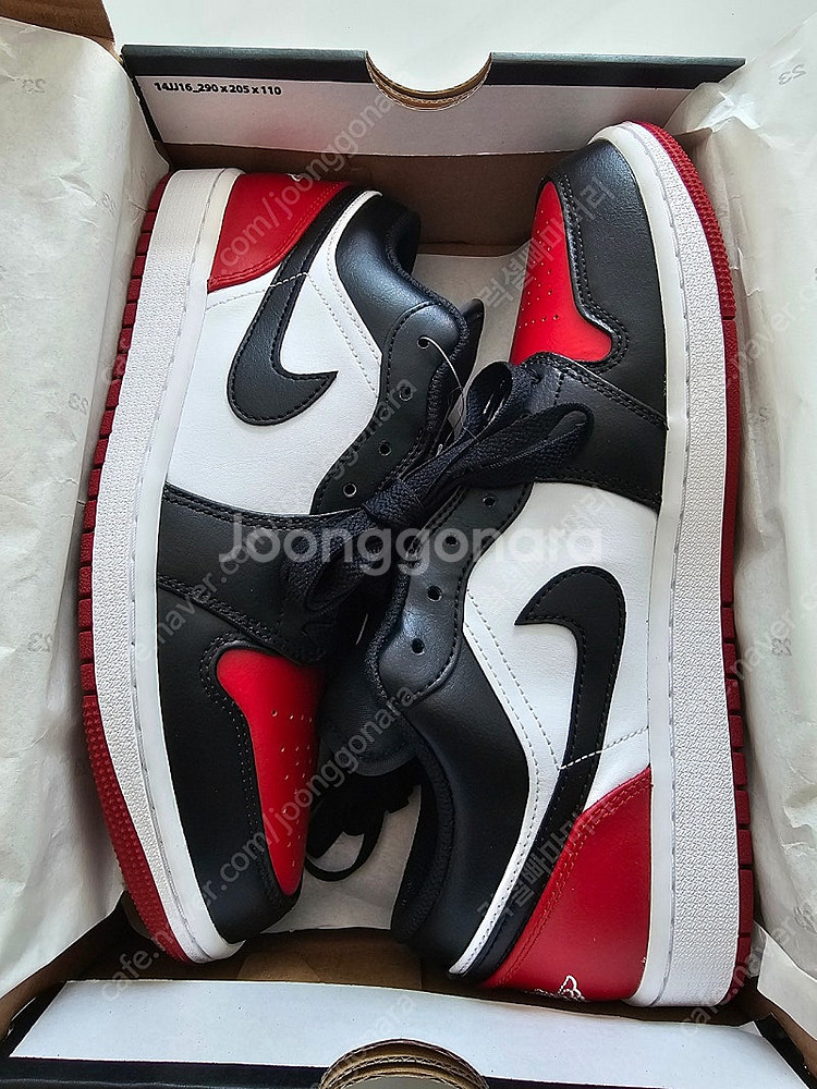 나이키 AIR JORDAN 1LOW 운동화 265mm--1