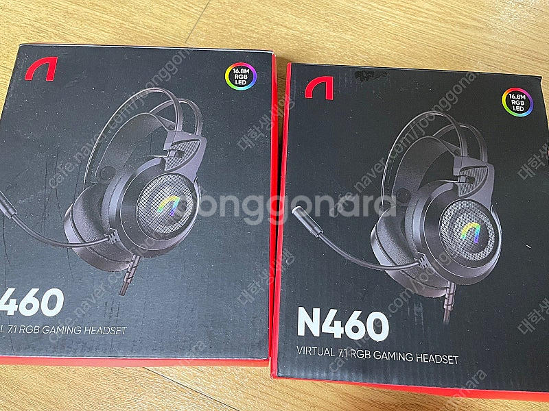 n460 헤드셋판매합니다 새제품두개--0
