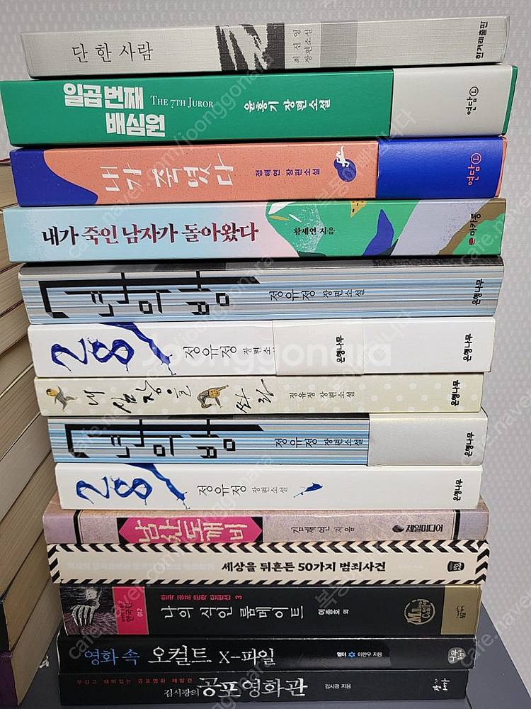 추리.미스테리 소설책 팝니다--6